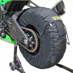 MADE IN USA Dual Temp Gen III Tire Warmers with soft carry case
